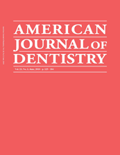 American Journal of Dentistry Cover Art